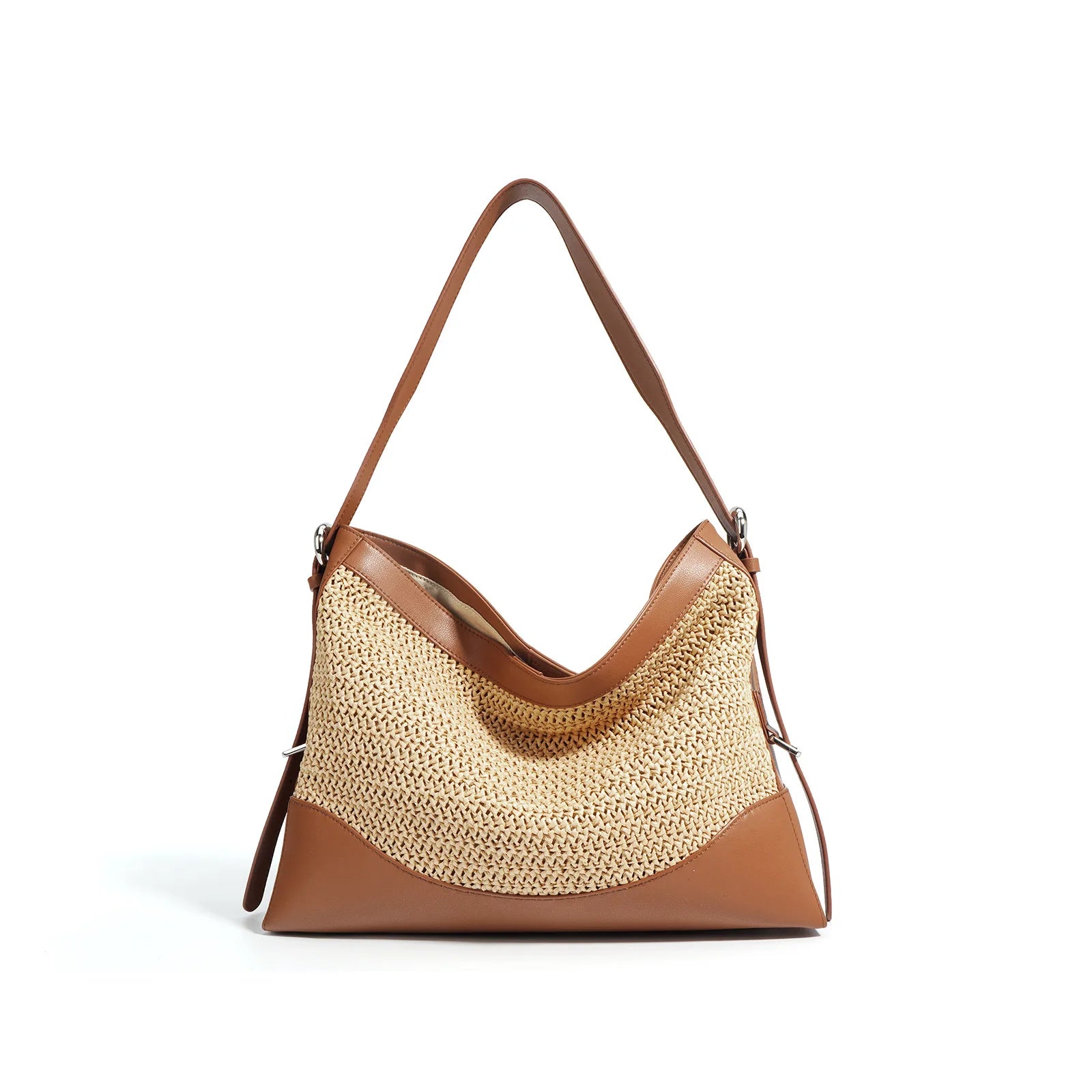 Sac à bandoulière Tote  Tressée Artisanale – Bohème Chic Été