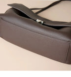 Sac en cuir véritable Satchel  Rabat Sequins