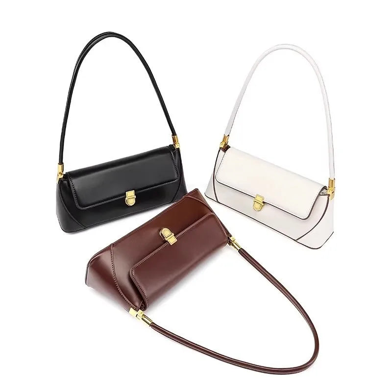 Sac Vintage Aisselle Épaule cuir PU Souple