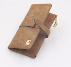 Portefeuille en cuir PU Multi-Compartiments Clutch