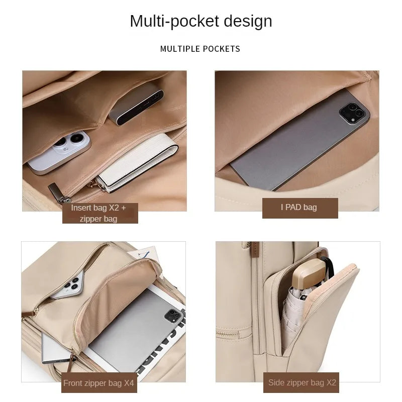 Sac à dos en Oxford nylon – Compartiment Ordinateur Poche Zip