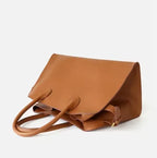 Sac Tote cuir véritable Femme – Style Rétro grande capacité