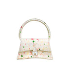 Sac en cuir véritable LAFESTIN – Motif floral,Poche rabat