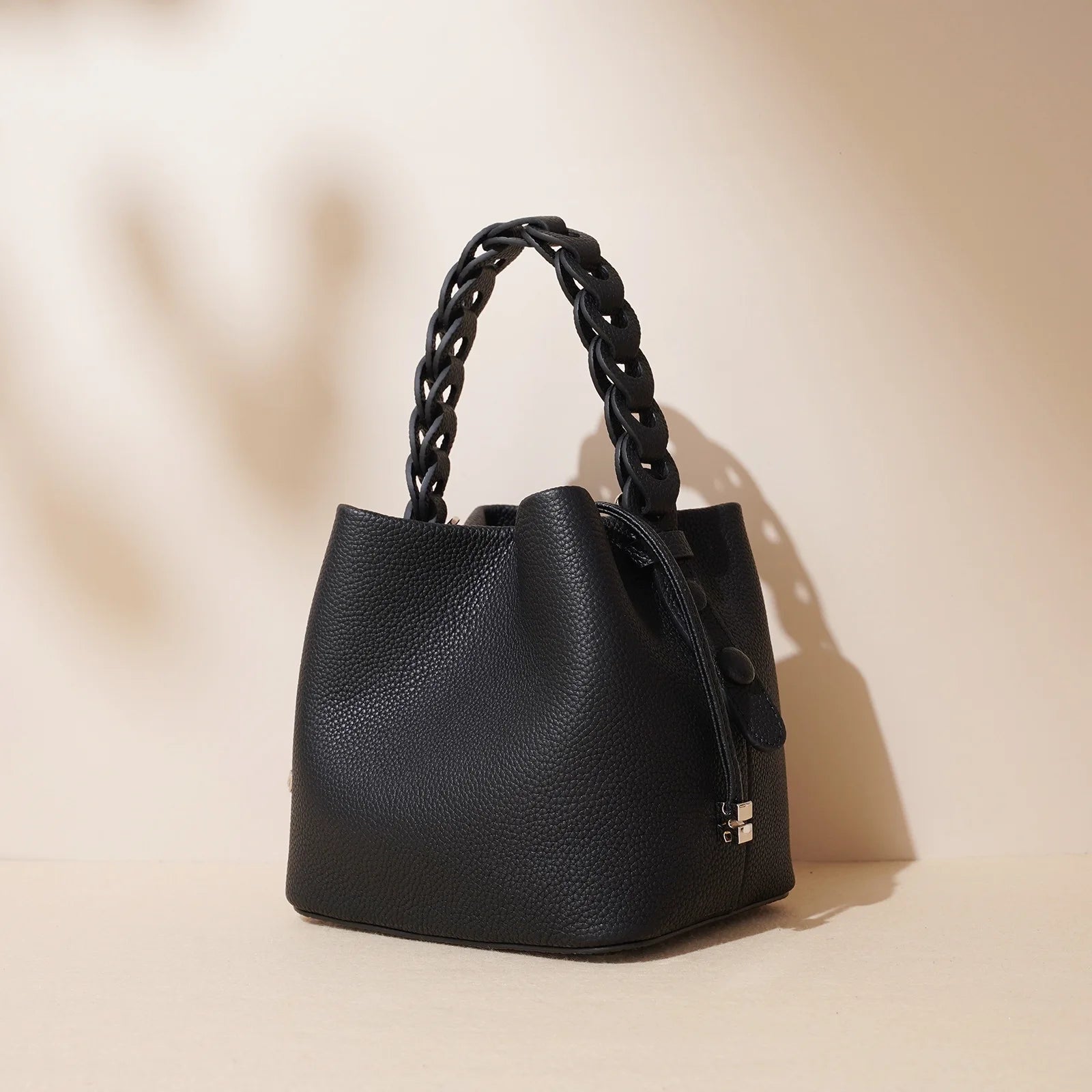 Sac à main cuir véritable – Vachette Texturée & Style Parisien Chic