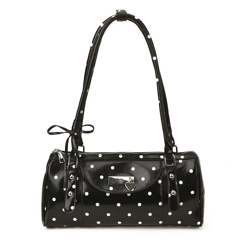 Sac Baguette Boston Y2K Polyester Hydrofuge –