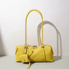 Sac bowling cuir vache première couche – Port épaule souple