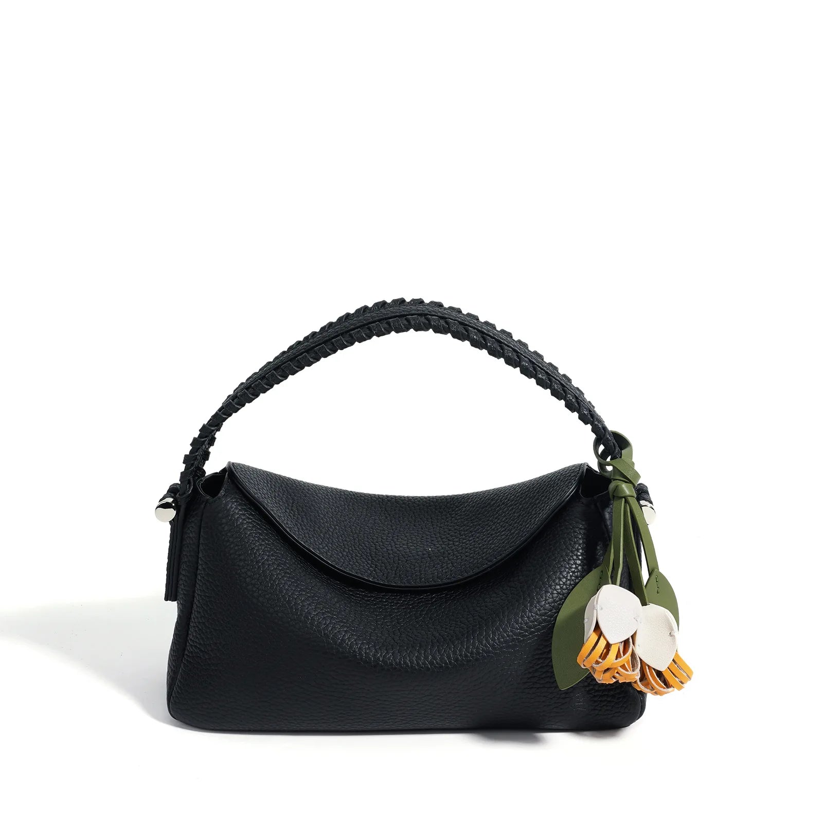 Sac à main Hobo en Cuir Véritable -Bandoulière & Épaule MYNELIA