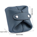 Porte-monnaie cuir de vache Multifonction – Style Coréen MYNELIA