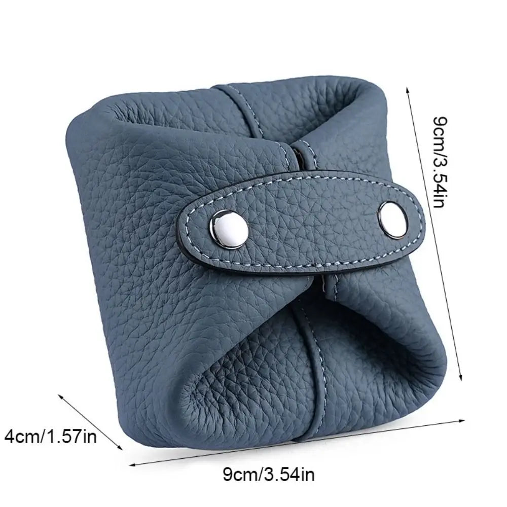 Porte-monnaie cuir de vache Multifonction – Style Coréen MYNELIA