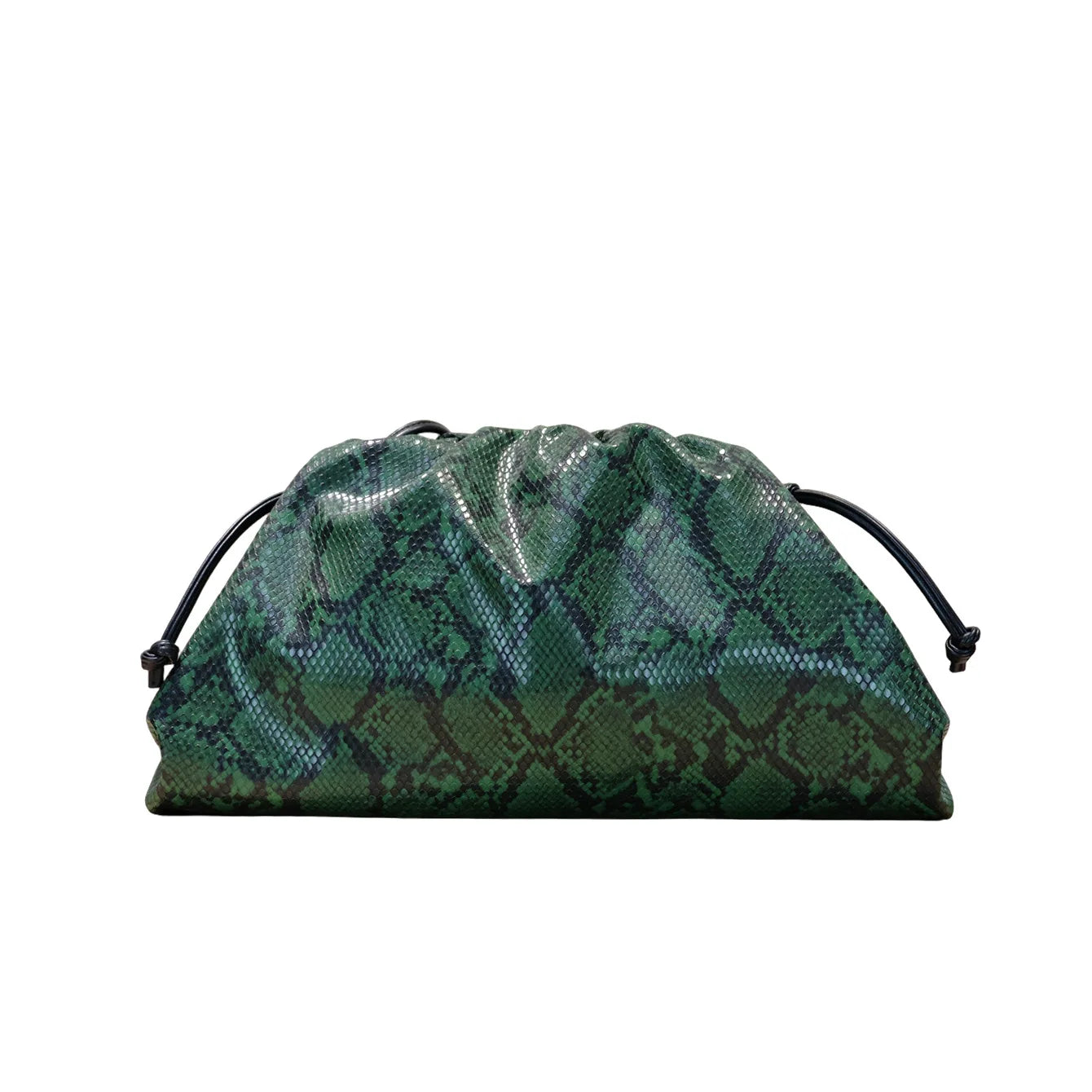 Sac bandoulière Clutch Femme – PU plissé imprimé- Style tendance