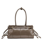 Sac à bandoulière Boston – Cuir ciré Microfibre