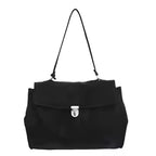 Sac  bandoulière Tote Femme en Cuir PU – Surpiqûres Décoratives, Automne-Hiver