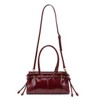Sac à bandoulière Boston – Cuir ciré Microfibre