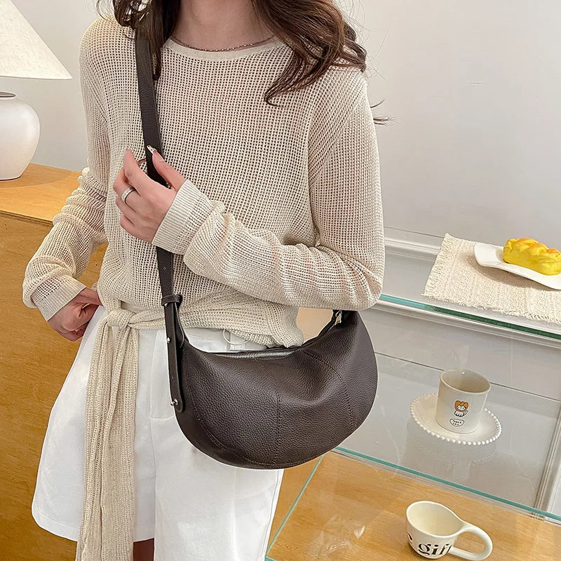 Sac cabas cuir Véritable – Épaule & Bandoulière Luxe MYNELIA