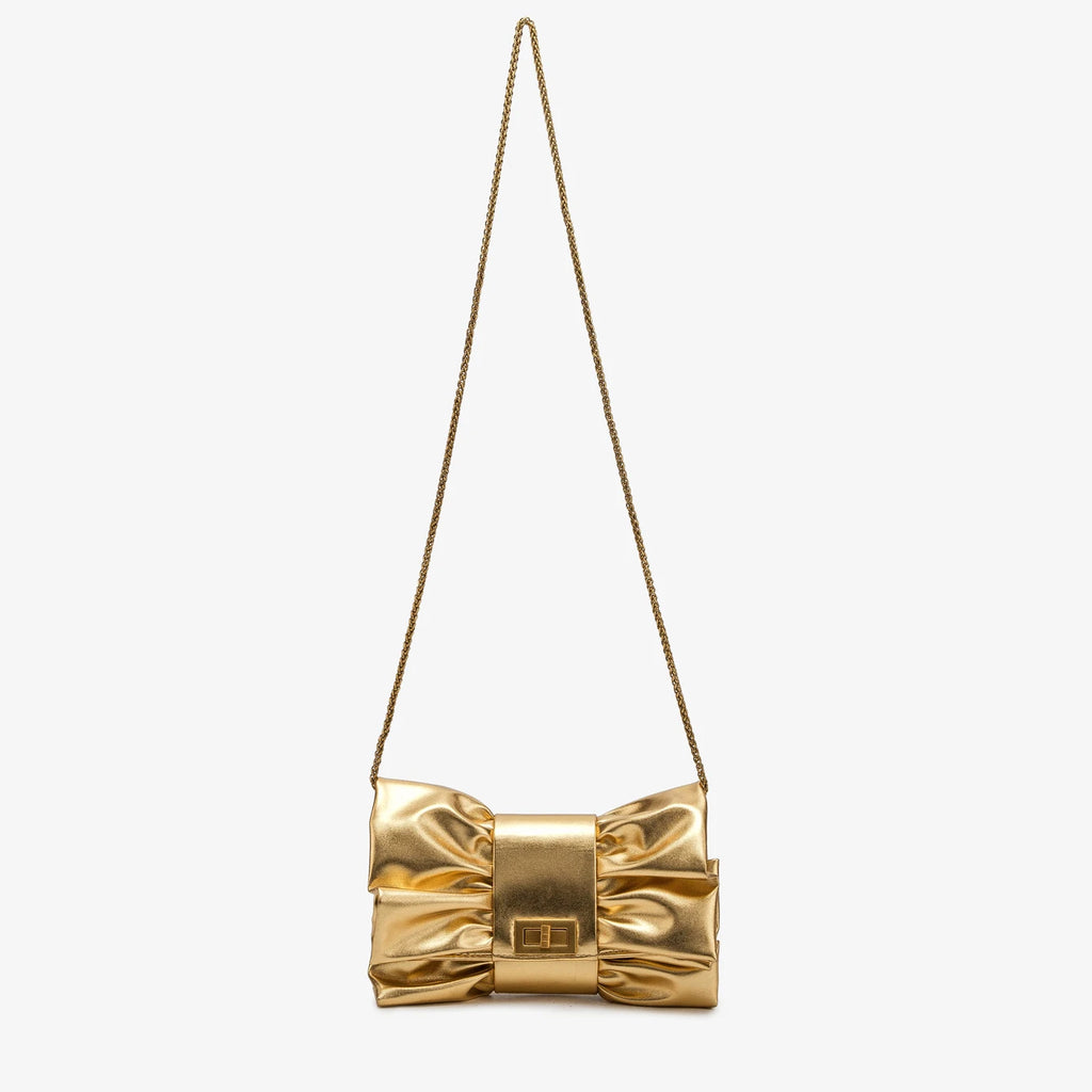 Pochette Clutch Chaînes Épaule Soirée Banquet Cérémonie – Beige Argent Bordeaux Doré