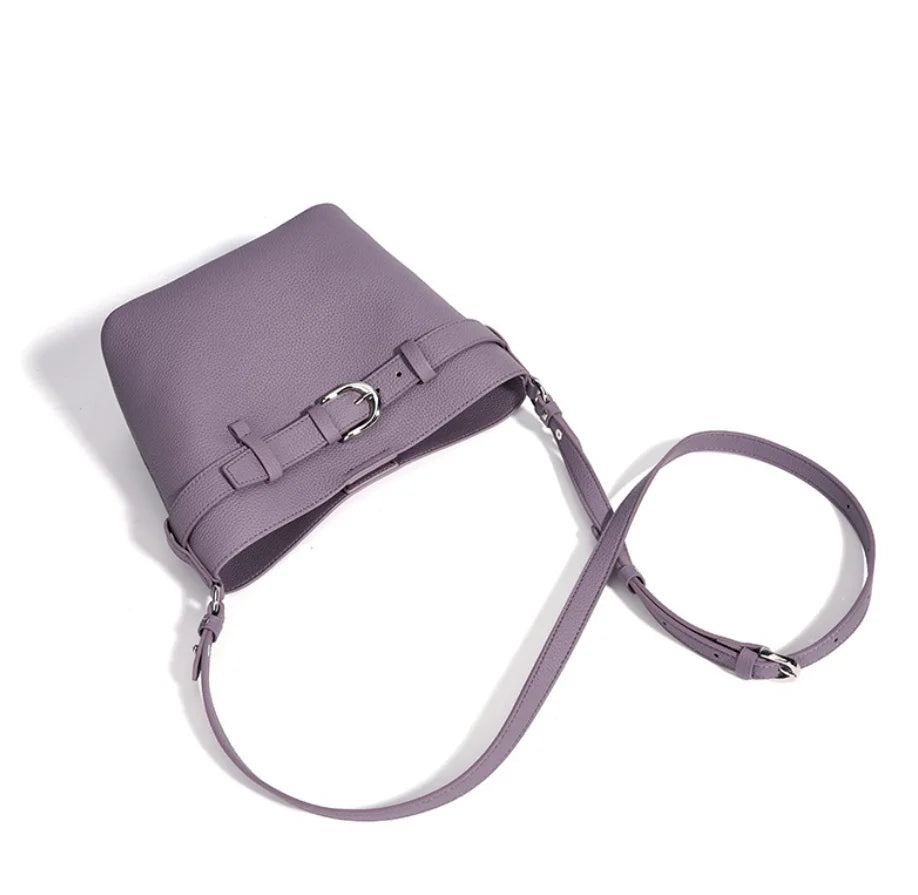 Sac seau cuir véritable – Style Coréen