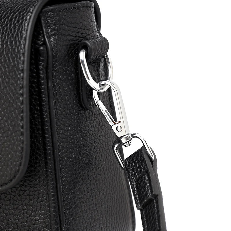Sac en cuir Rivets Luxe Commuter – 4 Poches