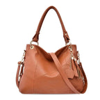 2025 Fashion Trend New Large Capacity Handbag Women's Shoulder With No Pattern Simple Style Hot Selg Item Bag Top-handle Bags MYNELIA