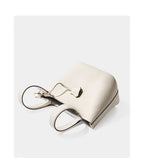 Sac Seau en Cuir Togo – Panier Souple Femme, 22 cm MYNELIA