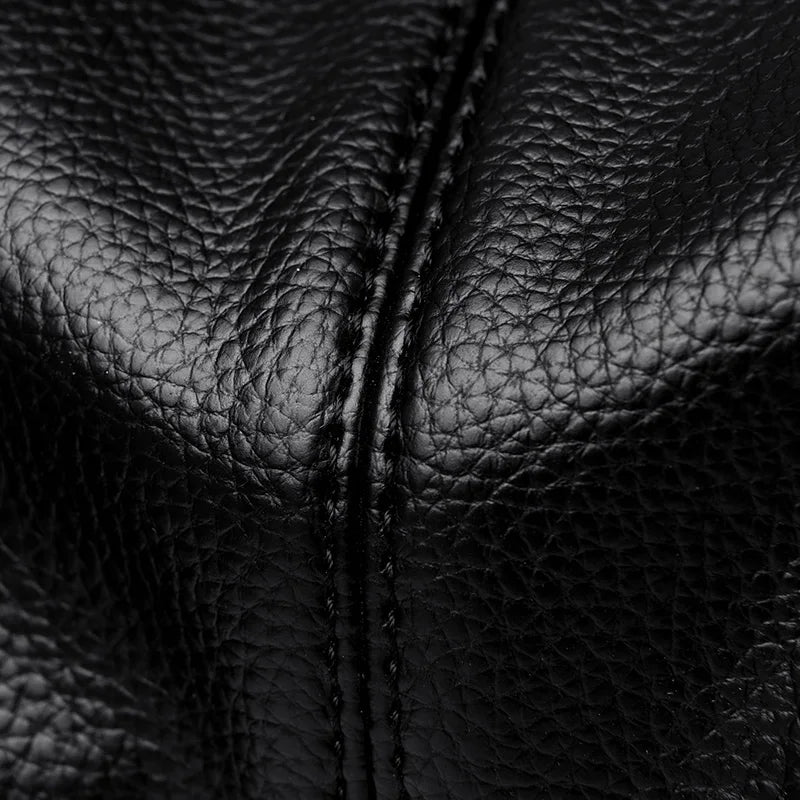 Sac à main en cuir véritable souple MYNELIA