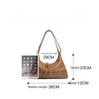 Sac à main Hobo en Cuir Véritable – Grande Capacité MYNELIA