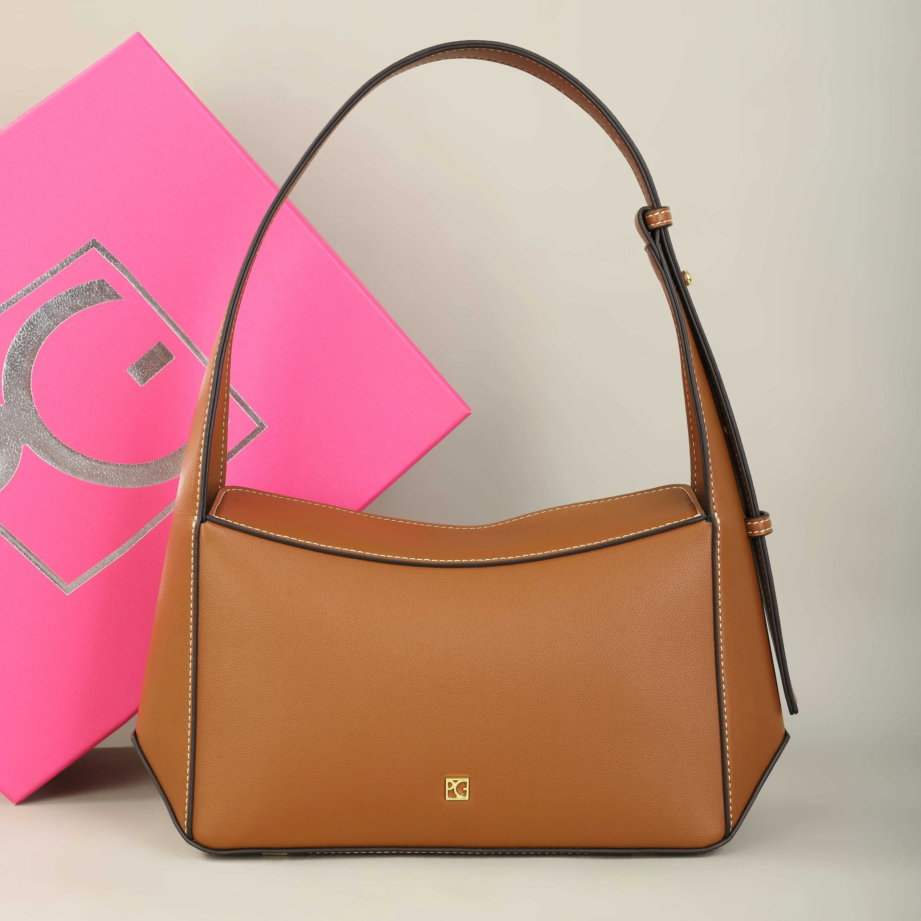 Sac en cuir PU – Motif géométrique,Style Classique