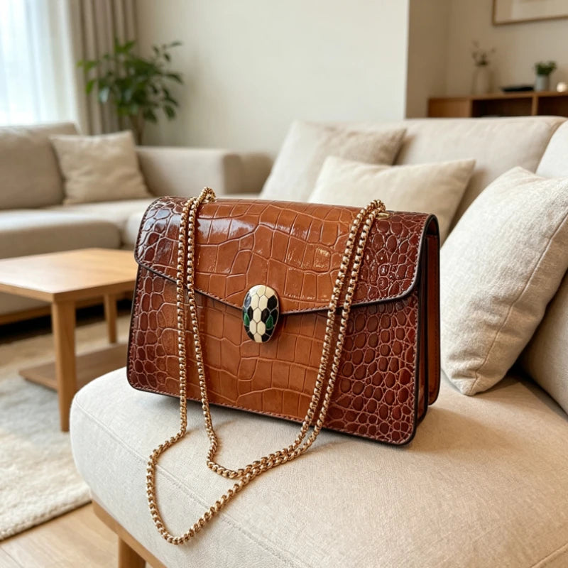 Sac bandoulière femme en simili cuir PU – Coloris variés