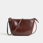 Sac Shell en Cuir véritable Doublure Coton 4 Poches
