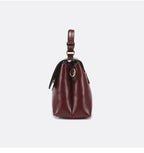 Sac en cuir PU Souple Urbain Lock Buckle Poche Épaule Croisé