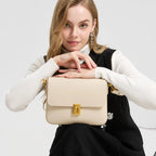 Sac bandoulière cuir de vache–Petit Sac selle chic toutes saisons MYNELIA