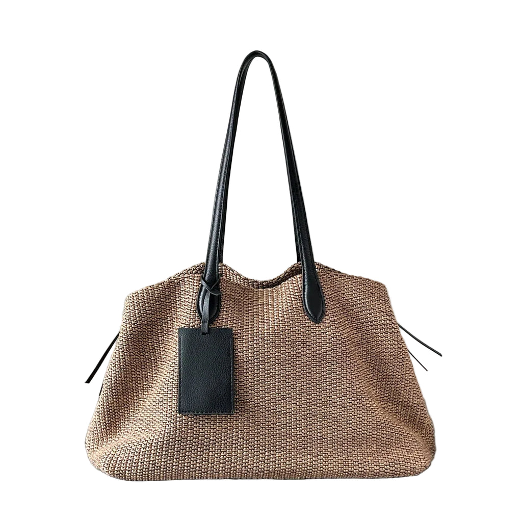 Sac tote cuir – Grande capacité Été