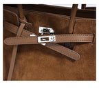 Grand sac Tote en Cuir Splitté Souple  Design