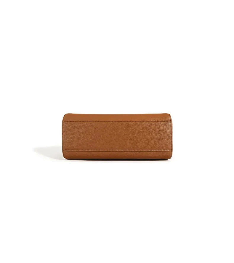Sac en Cuir véritable Rigide Doublure Coton