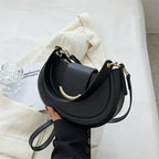 Sac bandoulière cuir PU – Boucle Magnétique