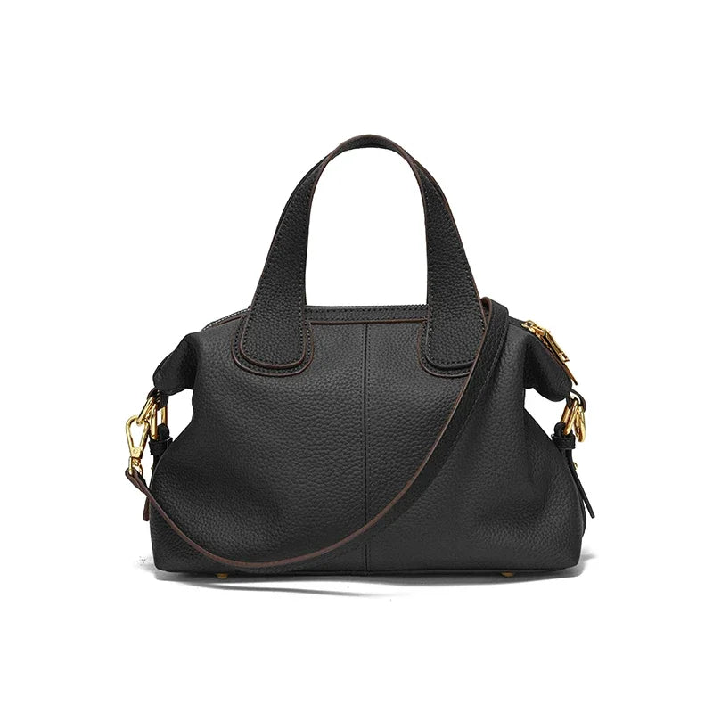 Sac à main en cuir véritable  – Élégance Intemporelle MYNELIA