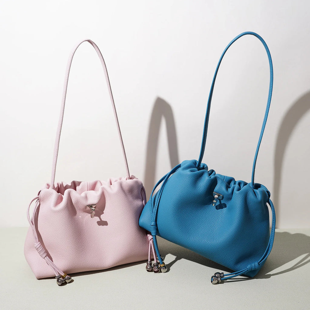 Sac nuage cuir véritable Style Coréen chic