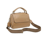 Zency Damen Handtasche aus echtem Leder Rindsleder Umhängetasche Große Boston Crossbody Satchel Für Mode Bolsa Zwei Riemen