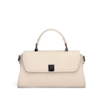 Sac à main en cuir grain Litchi Femme – Boucle Métal