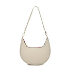 Sac Baguette en cuir PU Demi-Lune Léger