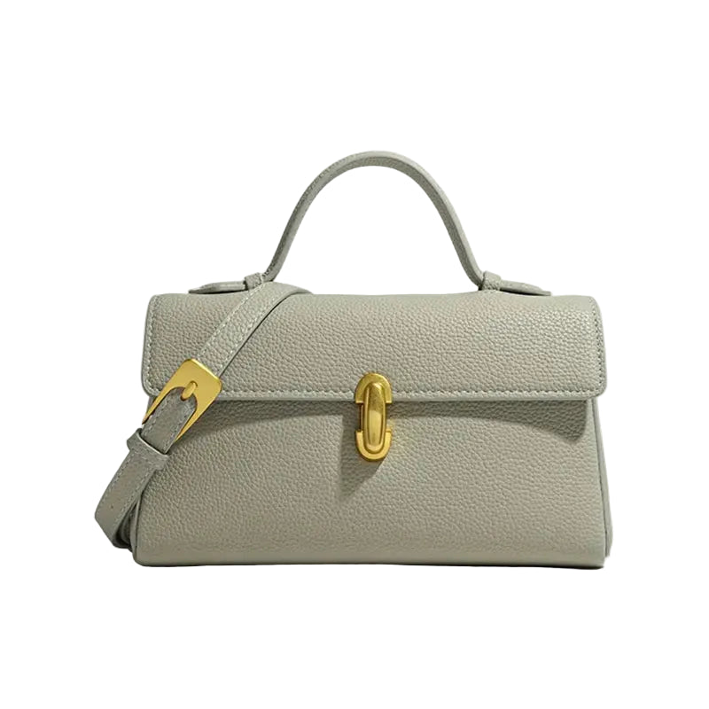Sac à main cuir véritable– Pochette enveloppe Chic bandoulière MYNELIA