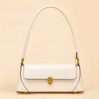 Sac baguette femme en cuir de vachette – 28 × 13 × 9 cm
