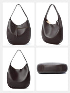 Grand sac Hobo  cuir véritable Femme – Style Européen Chic