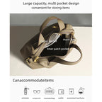 Sac Trapèze Cuir Véritable – Grande Capacité Femme MYNELIA