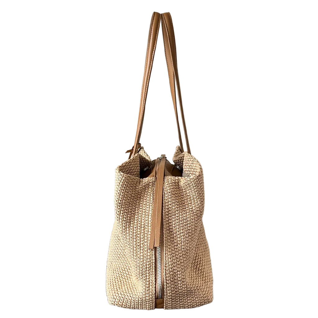 Sac tote cuir – Grande capacité Été