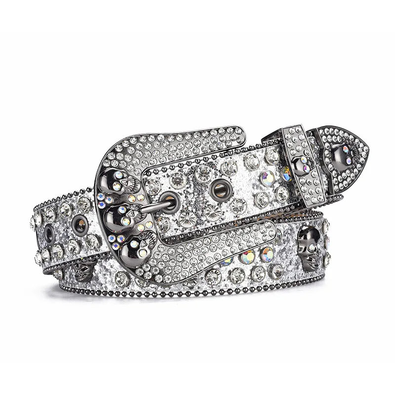 Ceinture à Strass Style Cowboy— Hip Hop & Rock MYNELIA