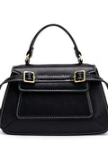 Sac à main  cuir PU  Femme – Boucle cadenas & Zip