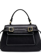 Sac à main  cuir PU  Femme – Boucle cadenas & Zip