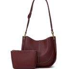 Fashion Women's Large Capacity Designer Shoulder Bag Niche Light Luxury Women's New Design Trendy Saddle Bag MYNELIA