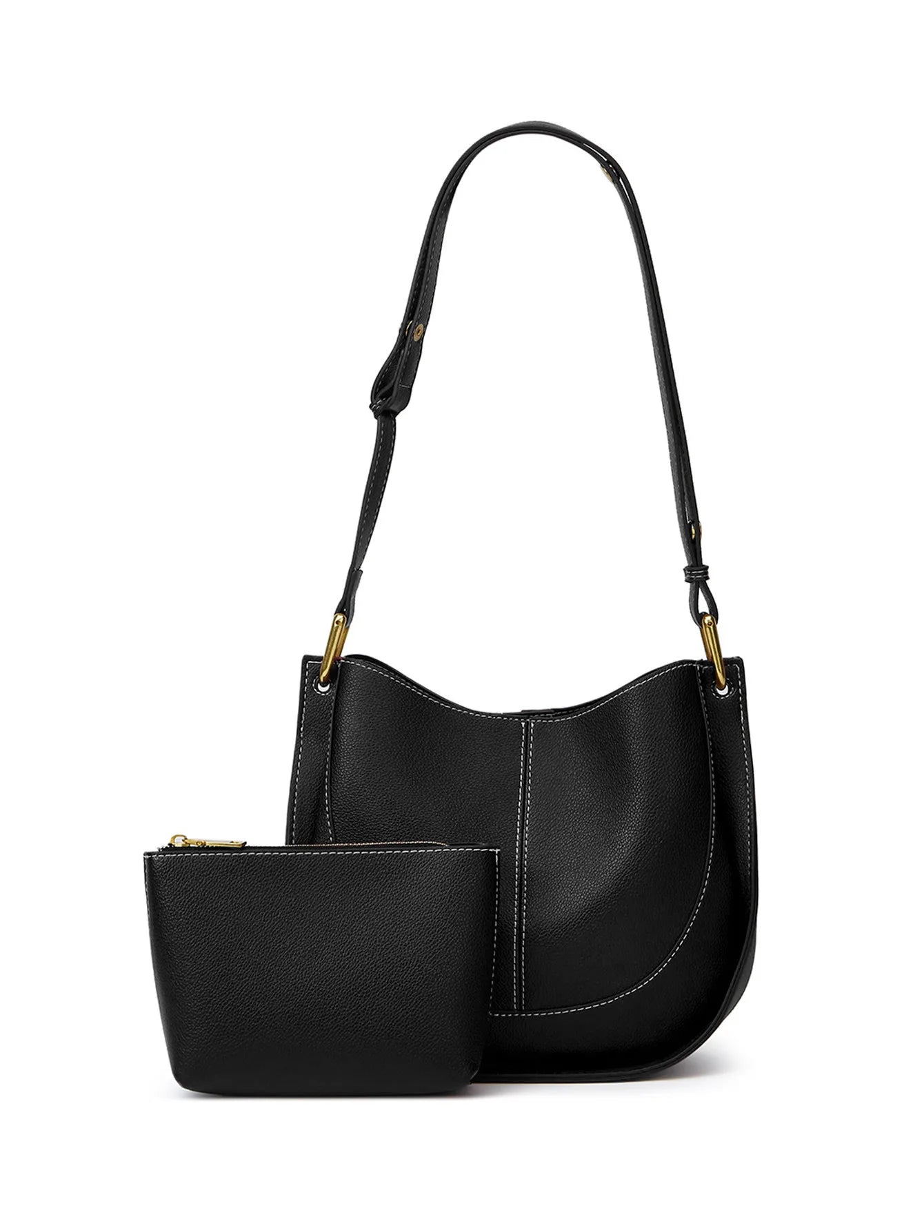Fashion Women's Large Capacity Designer Shoulder Bag Niche Light Luxury Women's New Design Trendy Saddle Bag MYNELIA