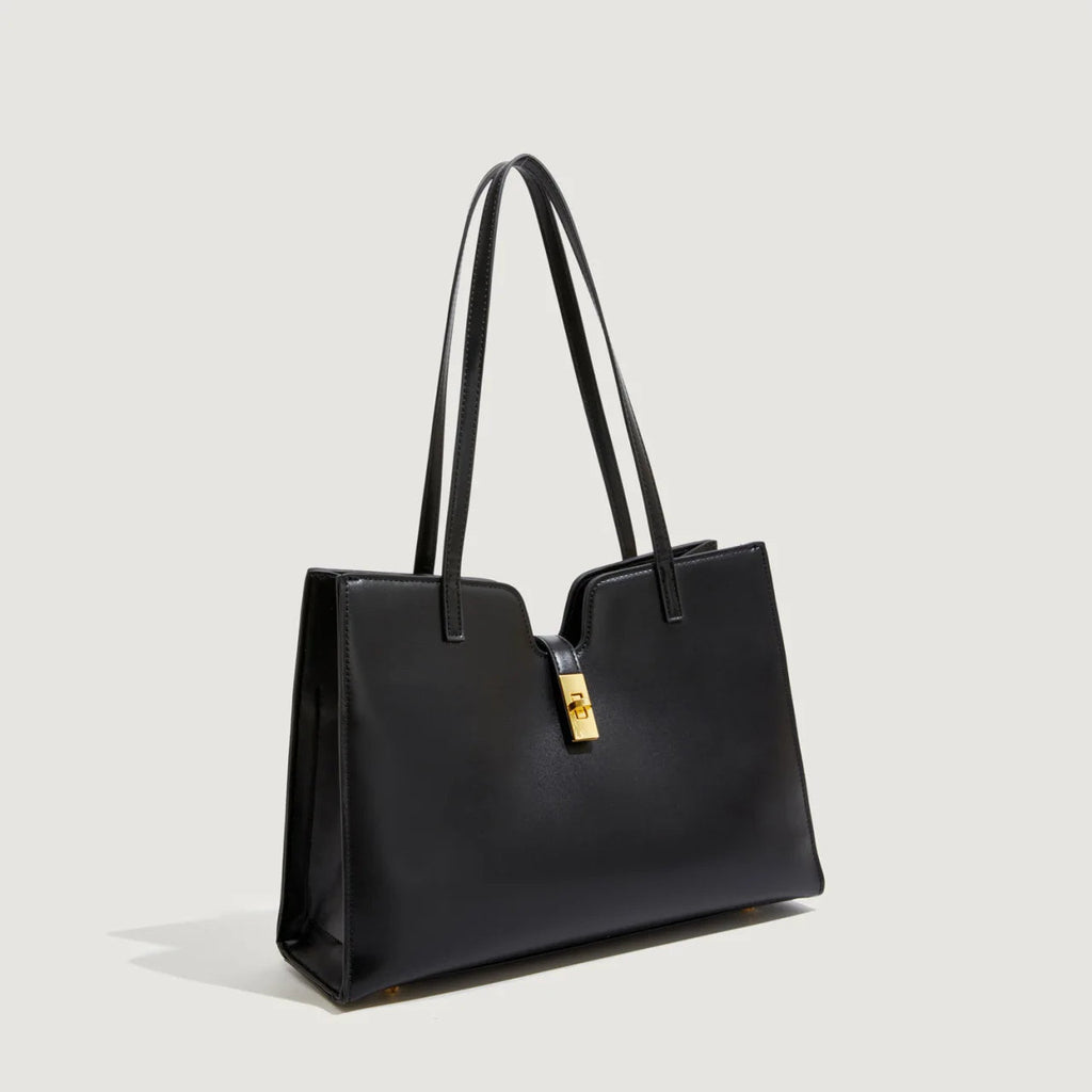 Sac à main cabas City-Grande capacité – Cuir PU MYNELIA